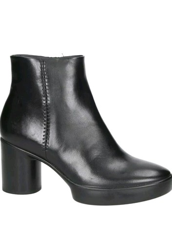 Ecco Damen Shape Sculpted Motion 55 Schwarz Stiefelette Absatz EU 42 Größe 11 - 11,5