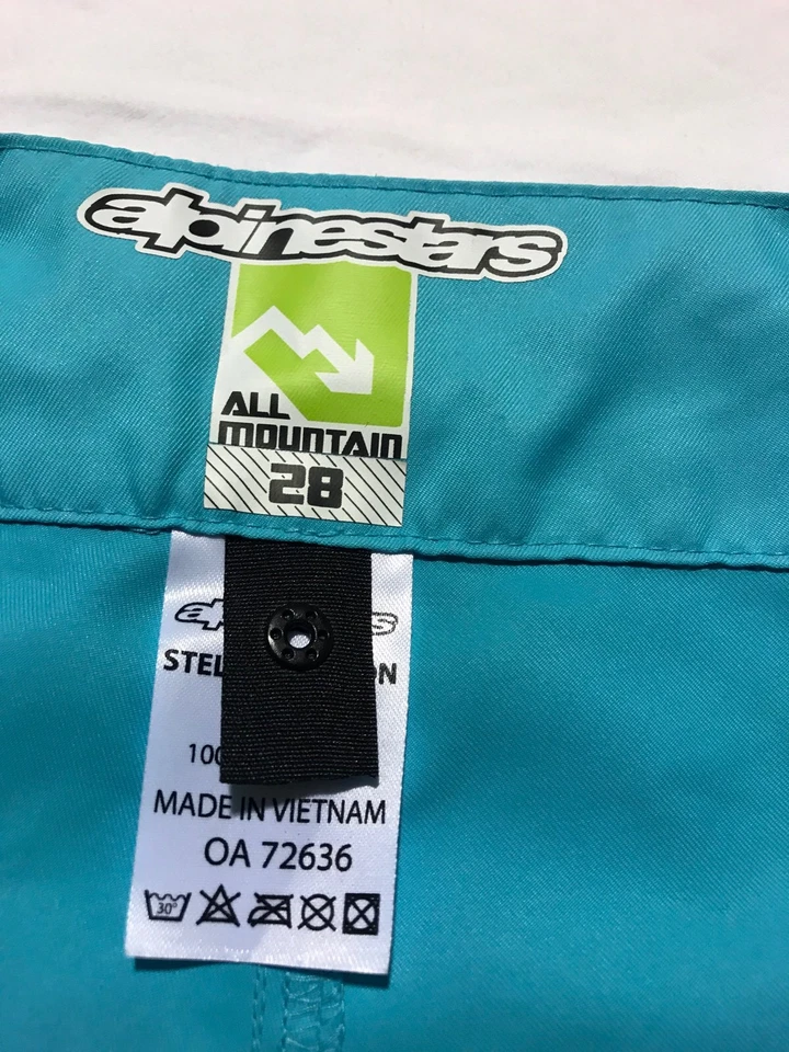 MINT Alpinestars Stella Krypton Shorts Cycling Moto Swim Trunk Size US 28 - Изображение 3 из 4