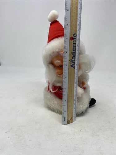 Vintage Musical Wind Up Santa - JAPAN - Non-Working As Is - Picture 11 of 11