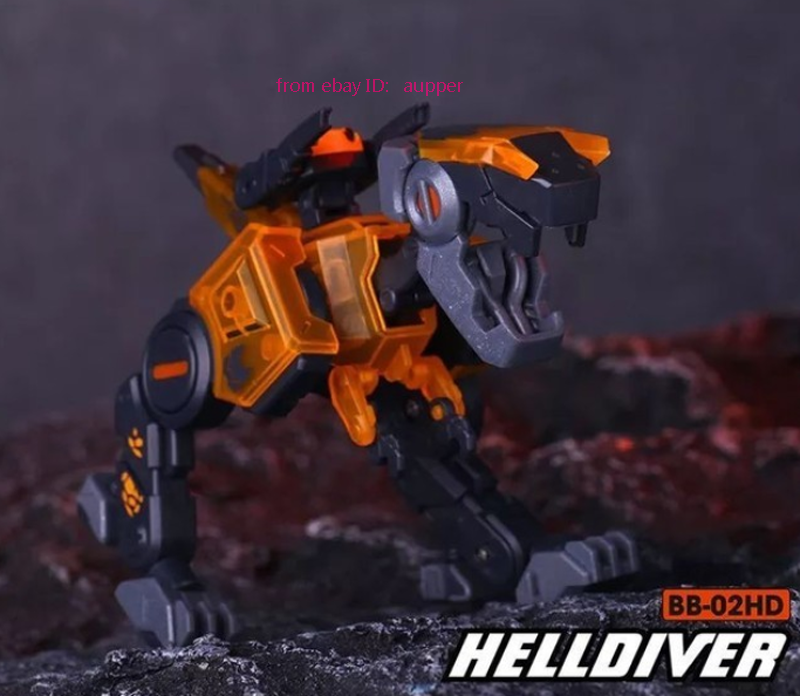 52 Beastbox Bb-02hd Helldiver Dio Dinosaur Action Figure In Stock