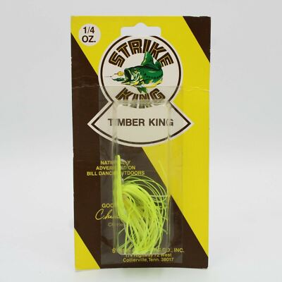 Strike King Timber King Spoon with Skirt Fishing Lure 1/4oz Choose Your Model