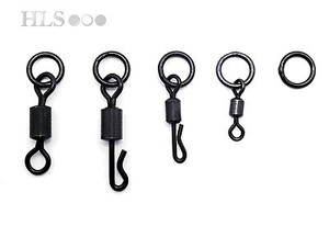 Large eye Ring Micro Heli Chod Nano HLS Clip swivels Quick change carp swivel