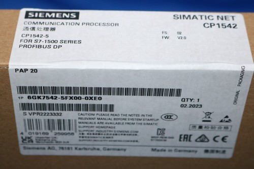 SIEMENS SIMATIC S7-1500 CP1542-5 PROCESSORE DI COMUNICAZIONE 6GK7542-5FX00-0XE0 - Foto 3 di 5