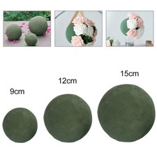 Oasis Floral Foam Round Block Wet Wedding Flower Blocks Florist Decoration.