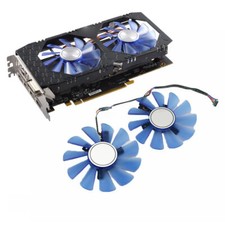 86mm FDC10U12S9-C For HIS RX470/474/480/570/574 Graphics Card Cooling Fan 4Pin