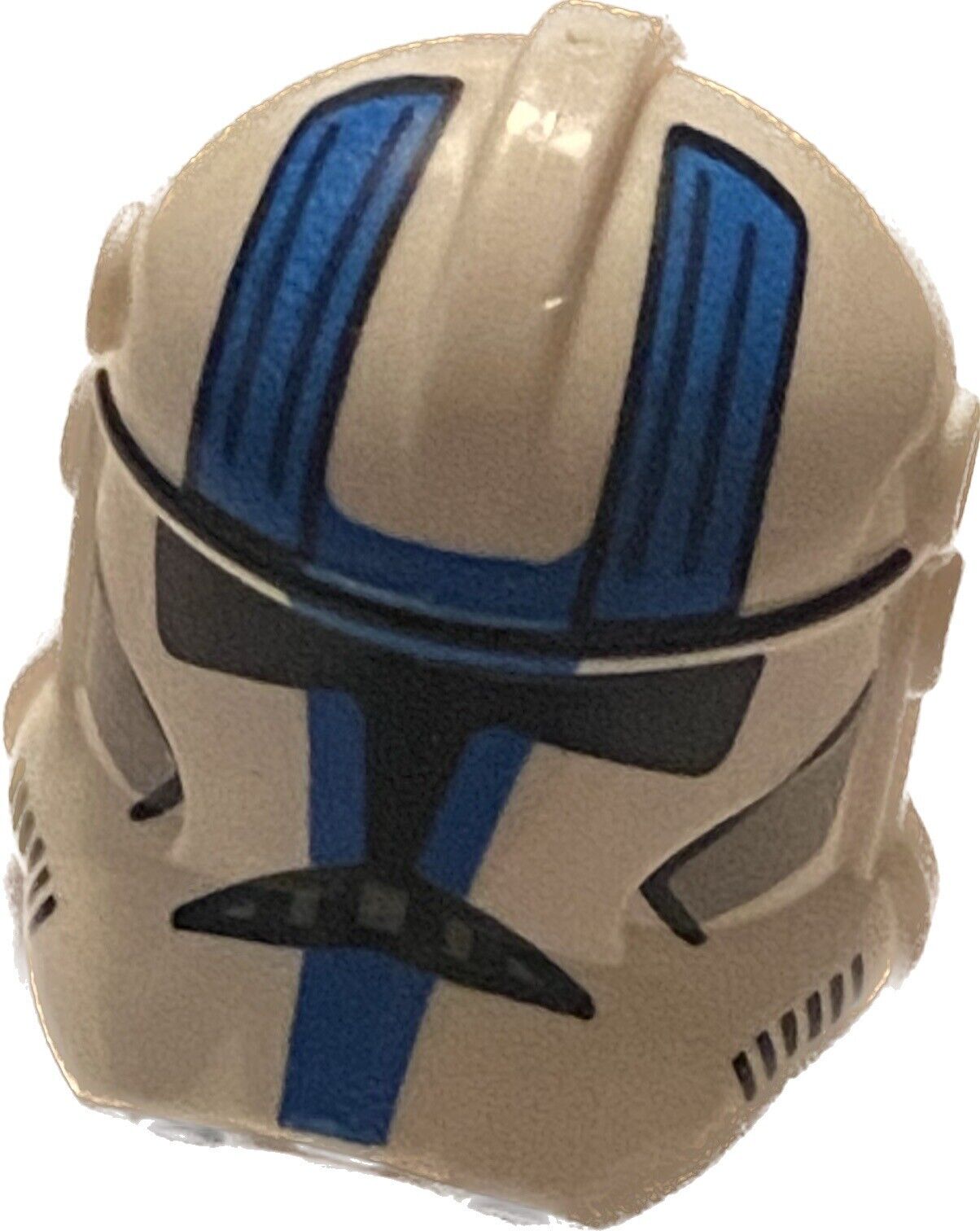 Lego Star Wars Helmet Heavy Trooper Blue and Gray 501st Legion Pattern Helmet