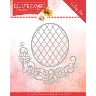 FIND IT MEDIA Cutting Die DELICAT FLOWERS - DELICATE FLOWER OVAL