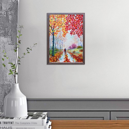 Original Painting Love Time -Landscape Painting -Handmade Artwork 12x8" - 第 3/8 張圖片