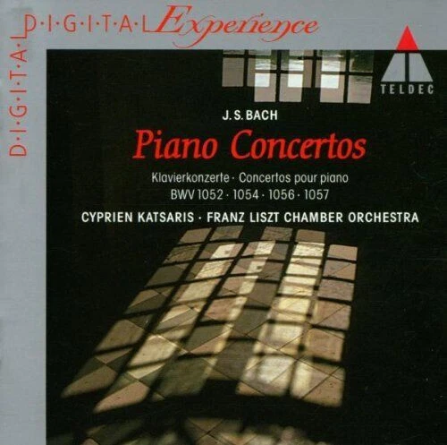 BACH Piano Concertos 1, 3, 5 & 6 - Cyprien Katsaris (piano) - Picture 1 of 1