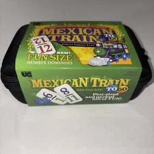 Mexican Train Dominoes To Go FAMILY FUN Ages 6+ Game NEW