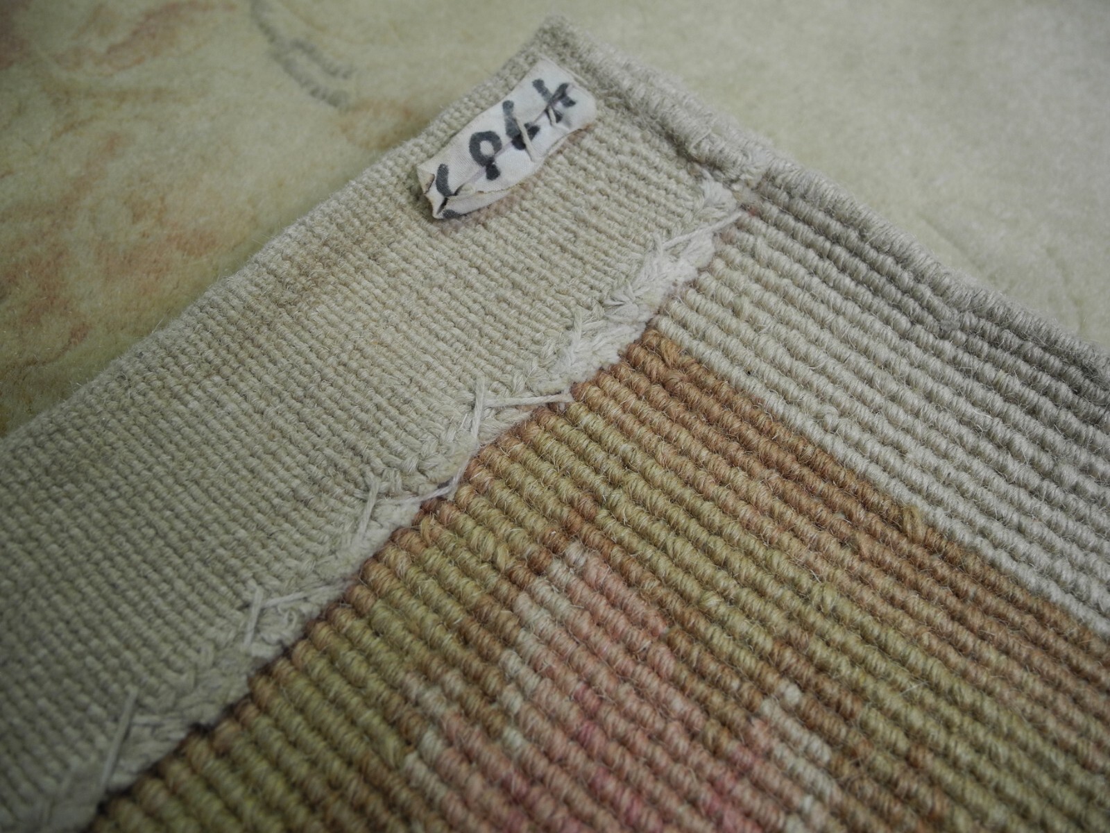 Vintage Handmade 9' x 6' XLarge JOHN LEWIS Aubusson Floral Oriental