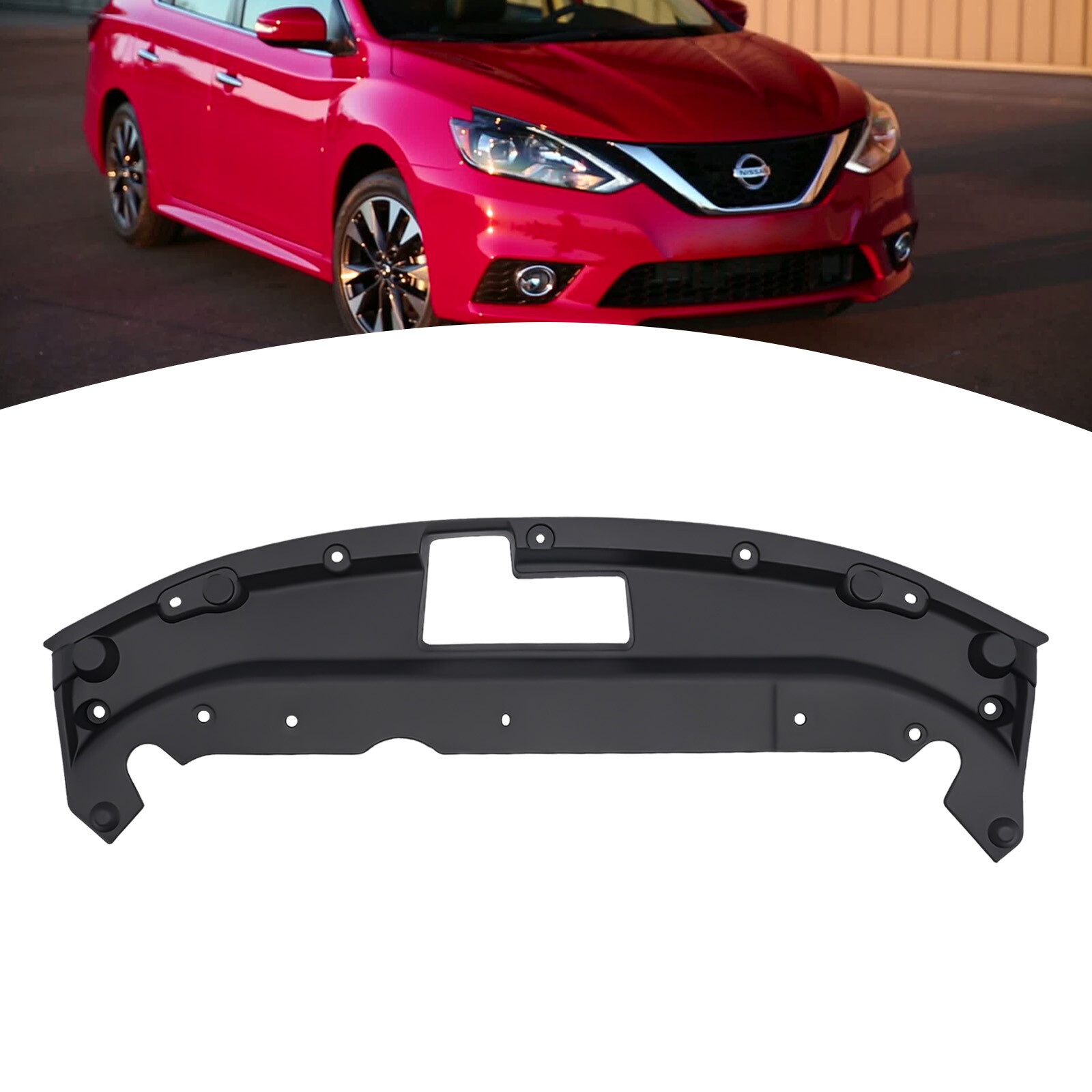 Fit For 2016 2017 2018 2019 Nissan Sentra Upper Radiator Support Cover NI1224106