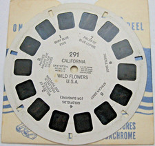 291 California Wild Flowers View-master Reel No Copyright Date