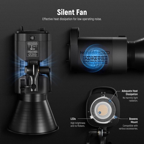 NEEWER RGB CB60 Continuous 70W CRI 97+ LED Video Light Bowens Fit- Fast Delivery - Picture 4 of 8