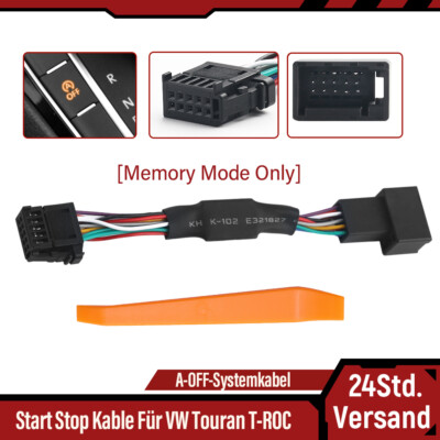 Automatic Start Stop System Eliminator Gerätekabel Für VW Touran Arteon Golf 7