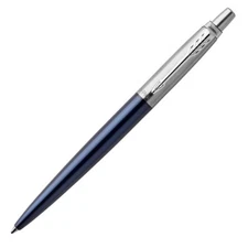 Parker Jotter Ballpoint Pen, Royal Blue & Chrome, Brand New Style