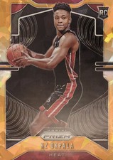 2019-20 Panini Prizm Basketball Base #275: KZ Okpala Panini Prizm Orange Ice