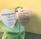 TY Beanie Baby Soccer Bear Kicks 1999 New with Mint Tags — photo 4