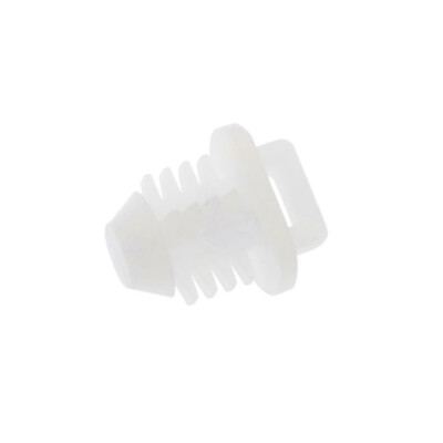 50X FIX-CCMF-1 Halter mit Rippenstift Polyamid UL94V-2 natürlich Auf: Ø7,9mm FIX