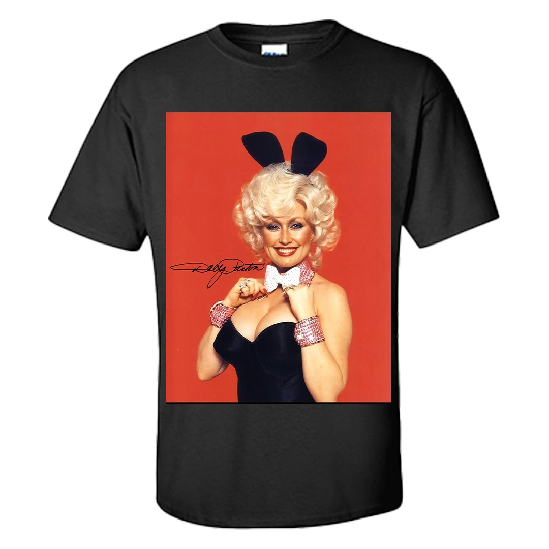 Dolly Parton Signed Reprint T Shirt Vintage