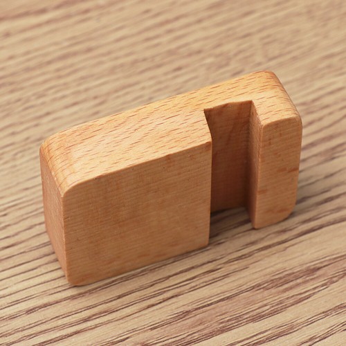 Wooden Mobile Phone Holder Support Creative Desktop Bracket Stand - 第 9/12 張圖片