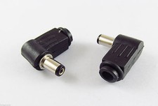 5.5mm x 2.5mm Right Angle DC Power Cable Male Plug Connector Adapter Plastic