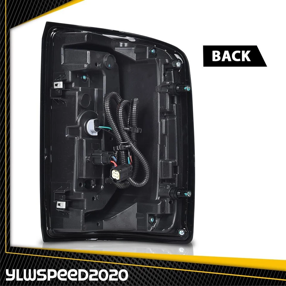 LED Type Tail Light Brake Lamp Driver Side LH For 2016 2017 2018 GMC Sierra 1500 - Image 3 of 4