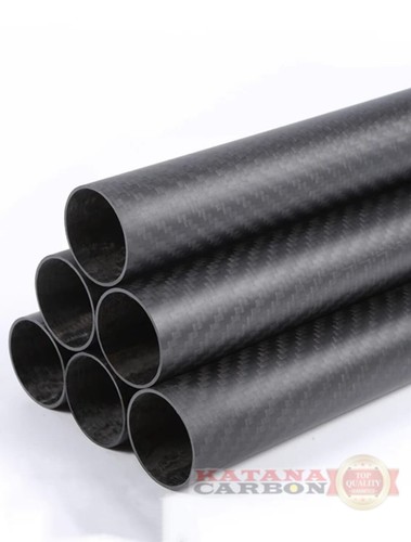 Tubo de fibra de carbono mate 1 x OD 32 mm x ID 30 mm x 1000 mm (1 m) 3 k (envuelto en rollo) - Imagen 9 de 9