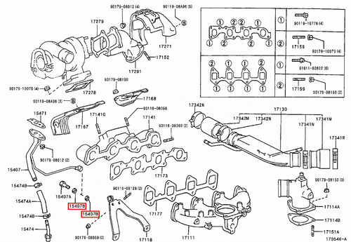 Genuine Toyota LandCruiser 105 Series HZJ Washer Gasket Set x4 - Picture 3 of 20