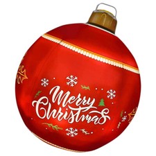 Holiday Inflatable Yard Decoration Christmas Ball Large Window Inflatables