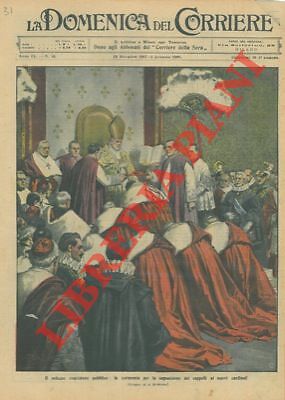 0-09696,31- Die feierliche Zeremonie des Papstes zur Auflegung der nackten Hüte