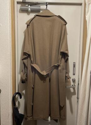 AURALEE】auralee 18aw wool cashmere trench coat 2506TY | eBay