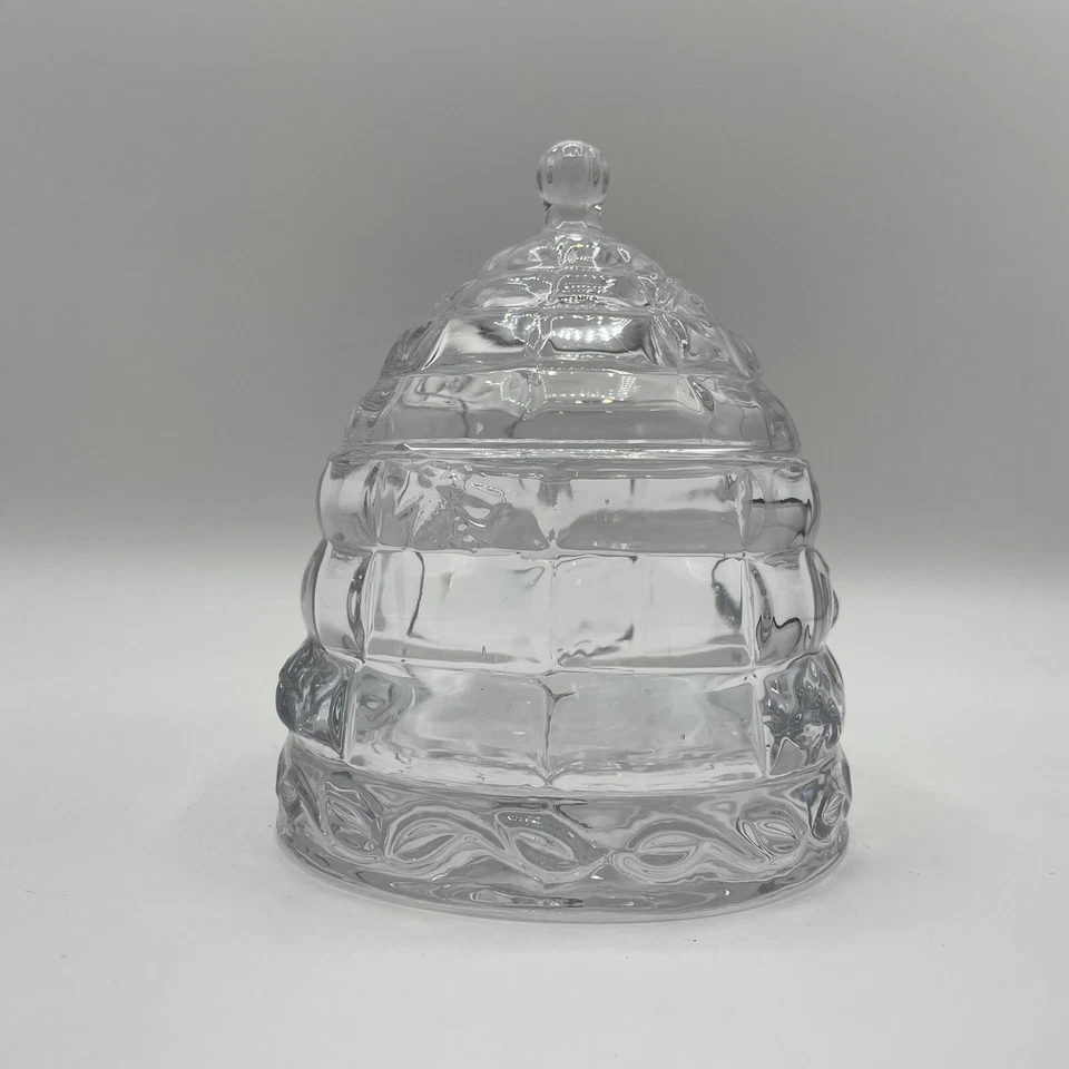 Maceta de miel transparente Studio Crystal Silvermiths Foto 2 de 4