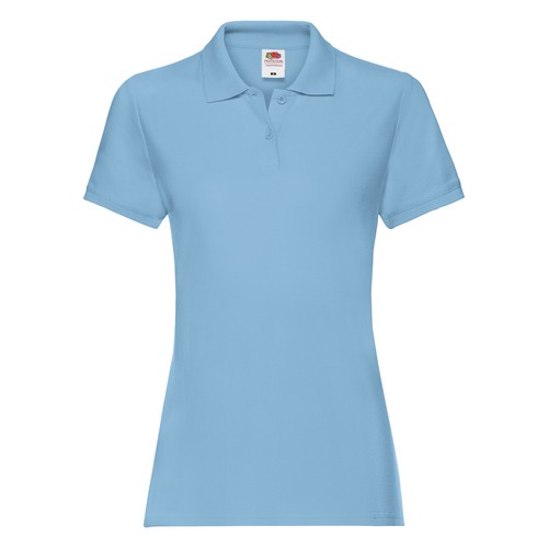 FRUIT OF THE LOOM - Premium Damen Poloshirt Lady-Fit XS - 2XL Baumwolle - Bild 133 von 153