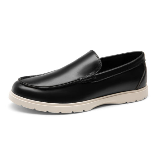 Men's Flexible Dress Shoes Loafers Casual Slip-on Lightweight Classic Shoes - Picture 10 of 30
