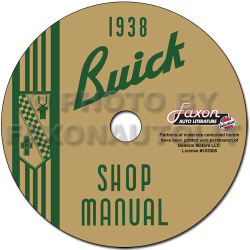 1938 Buick Werkstatt-Handbuch CD 38 Century Limited Roadmaster Special-image