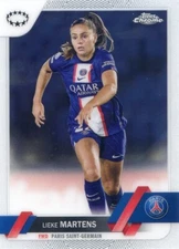 2022-23 Topps Chrome UEFA Women's Champions League #40 Lieke Martens - Paris Sai