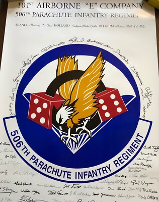 Easy Company Print Commissioned By Wild Bill