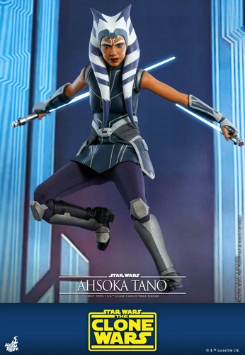 Hot Toys STAR WARS Clone Wars AHSOKA TANO TMS021 - 1/6 Scale NEW SEALED MAILER