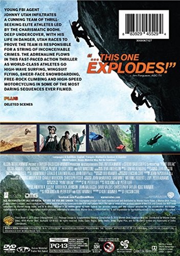 Point Break (DVD, 2015) Starring Edgar Ramirez - Picture 5 of 5