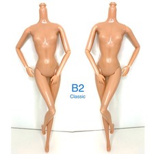 DIY OOAK 2 PACK Replacement Doll Body Natural  B" Jointed Articulated B0B2CPHJ2Q