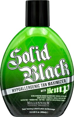 NEW Millennium Tanning Solid hypoallergenic tam maximizer with hemp 13.5oz