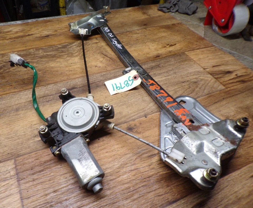 00-05 REGULADOR VENTANA PUERTA DELANTERA DERECHA ECLIPSE 01-05 SEBRING STRATUS CON MOTOR Foto 2 de 4