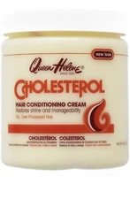 Queen Helene Cholesterol Hair Conditioning Cream 15 oz Jar Tub