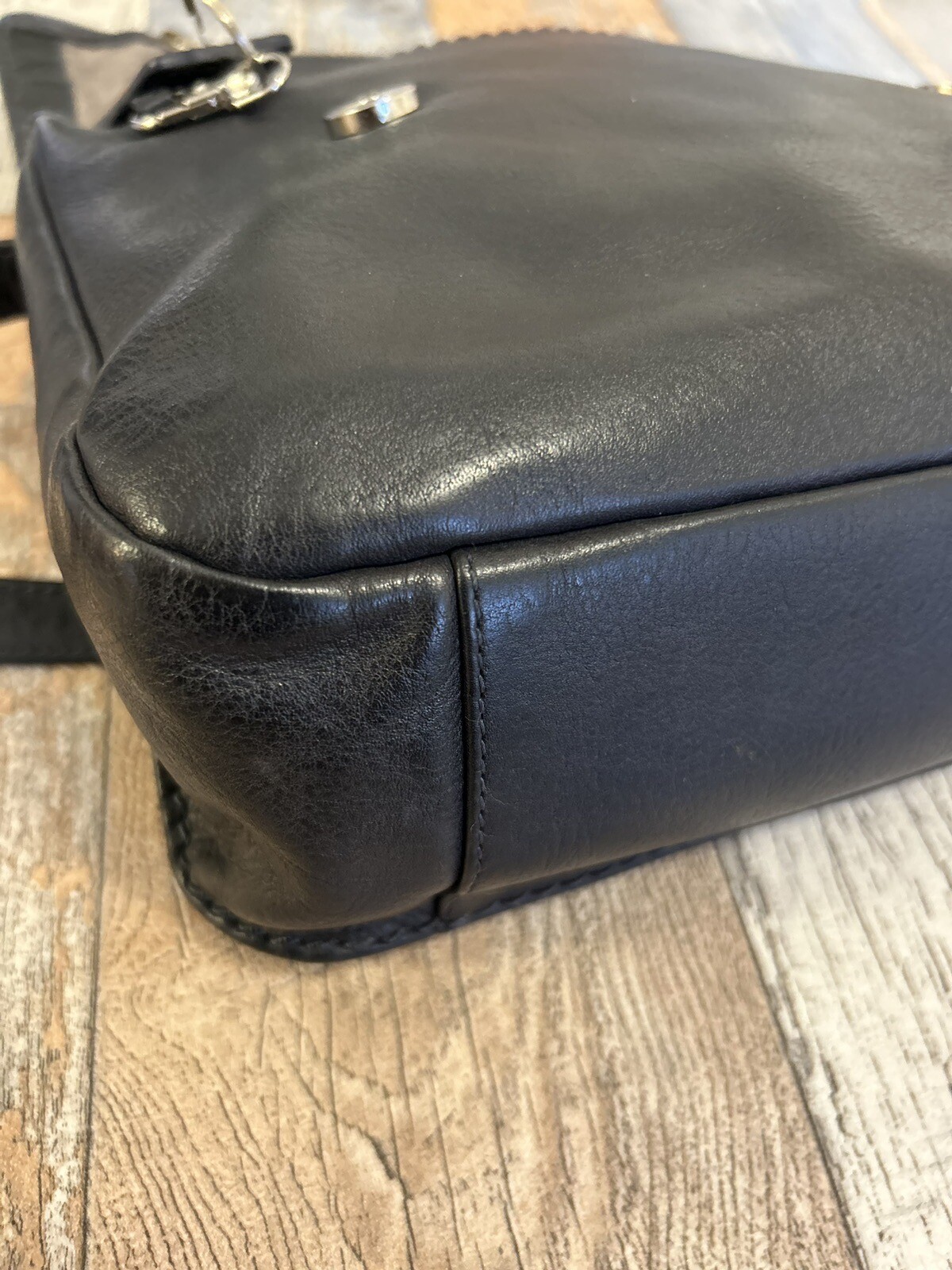 Radley handbag /cross Body/multiway messenger Bag/Black/ Leather🌿vgc eBay