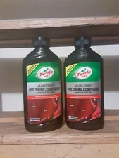 2X - Turtle Wax  Clean Finish Polishing Compound  18 Oz. Bottles -  BRAND NEW