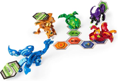 Bakugan Baku-Gear 4-Pack Nillious Ultra with Baku-Gear and Hydorous Ultra Col... - Picture 8 of 9