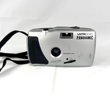 Ultronic Panoramic 35mm Film Camera Point & Shoot Panoramic Lens Untested