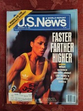 U S NEWS World September 19 1988 Faster Farther Higher! Ultimate Athlete Limits?