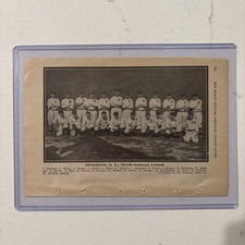 1911 Brooklyn Dodgers Team Picture Antique Baseball Jake Daubert Zack Wheat